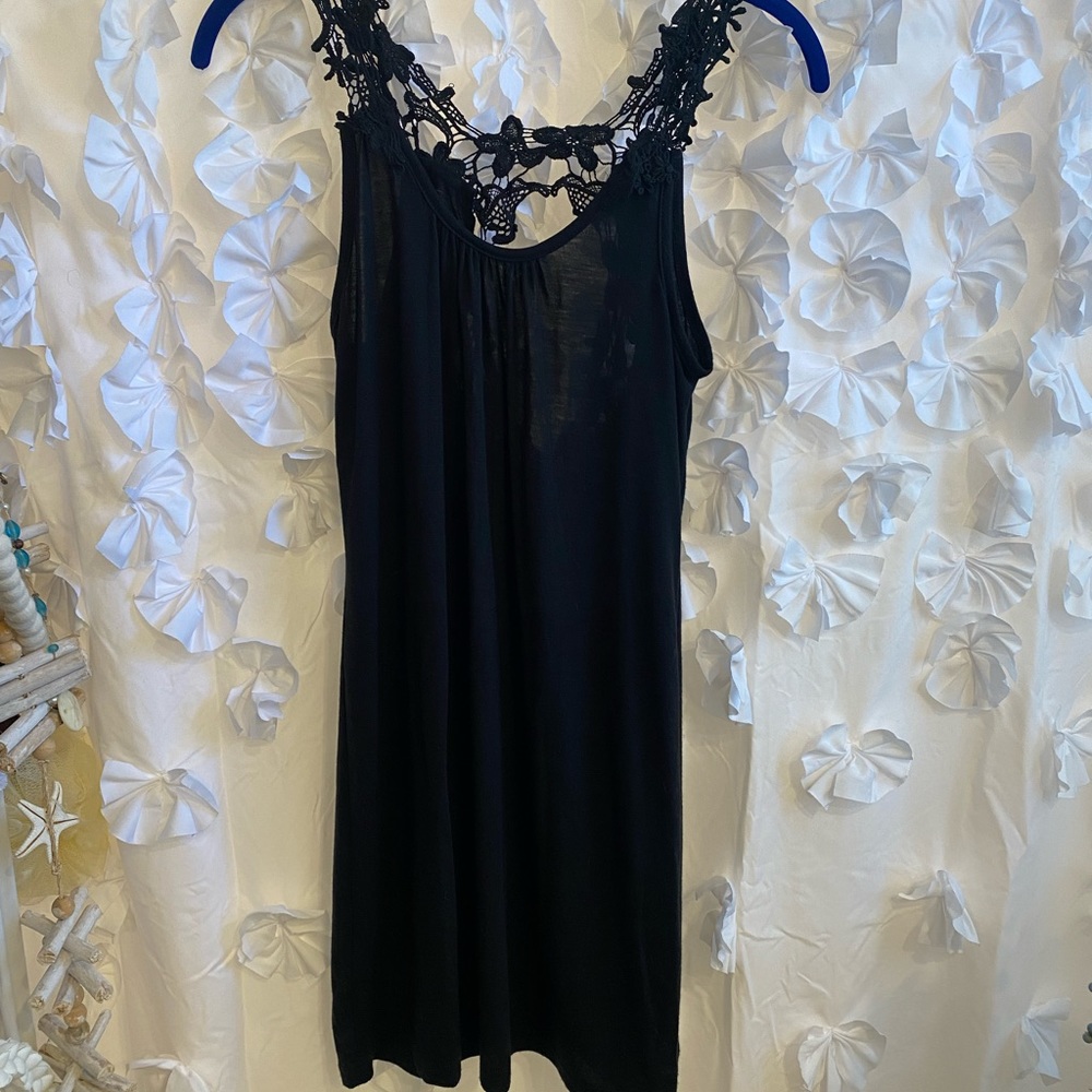 Black Pouf Couture Mini Dress